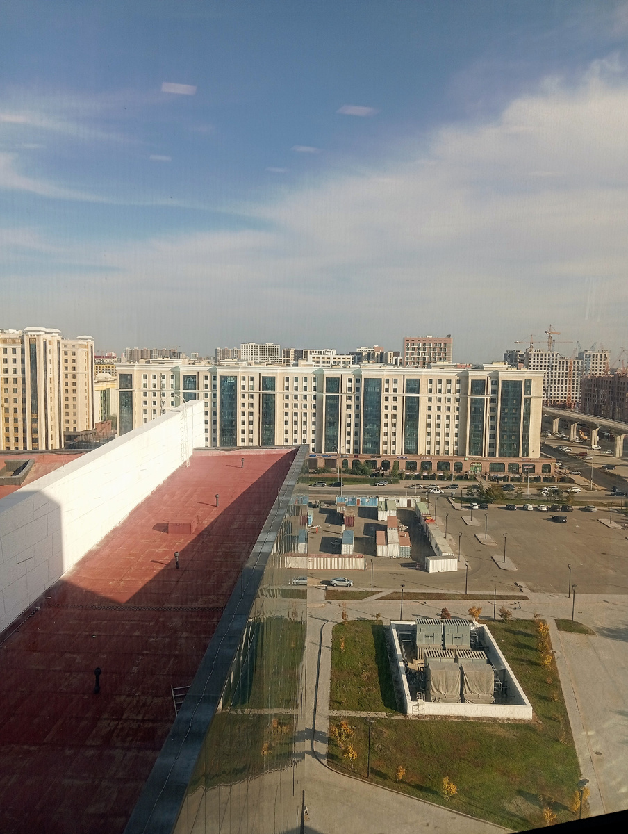 Вид из окна музея