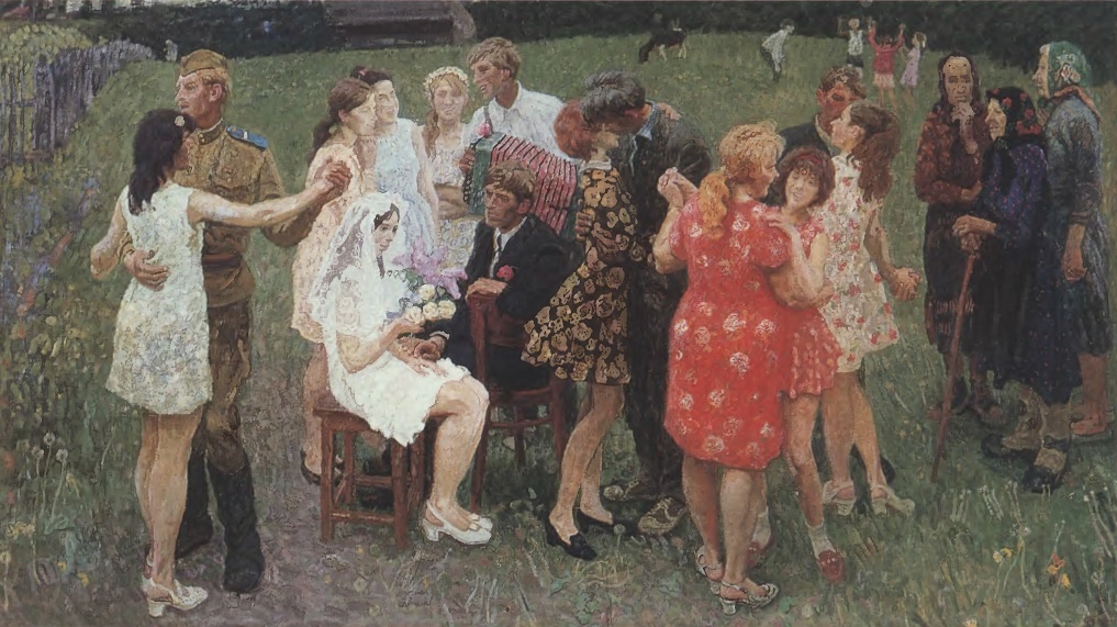 А. и С. Ткачевы, «Свадьба», 1972 г. 