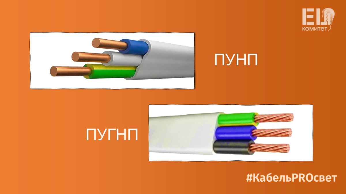 Провода ПУНП и ПУГНП