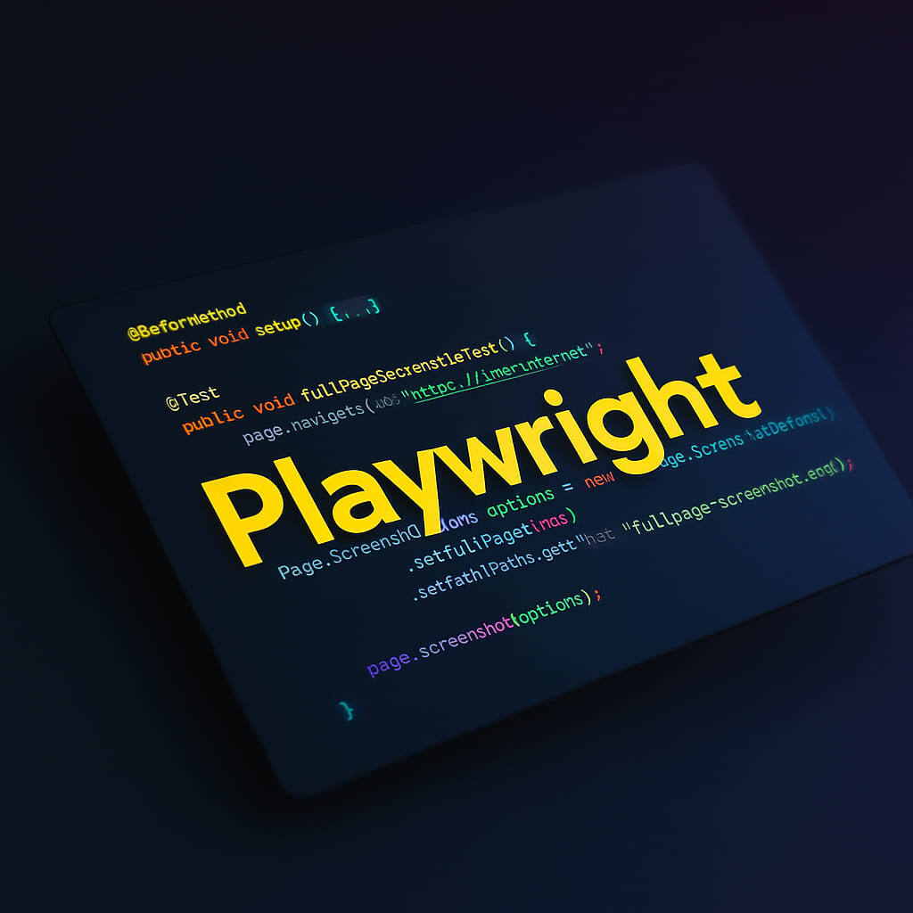 Java Playwright обучение