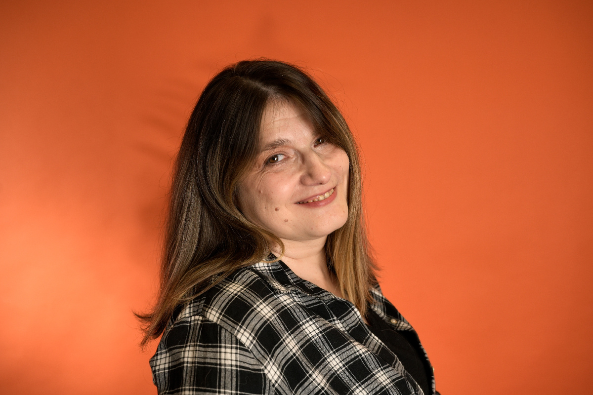 Редкая фотография,  где улыбаюсь и похожа на человека :) 