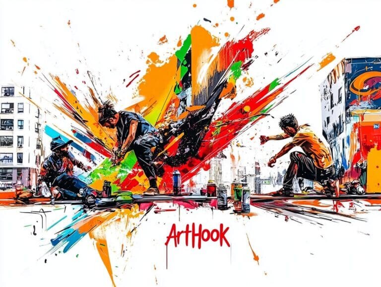    Граффити-перформансы: Как живое искусство меняет восприятие и создает уникальные впечатления на открытии заведений Art-Hook.Ru