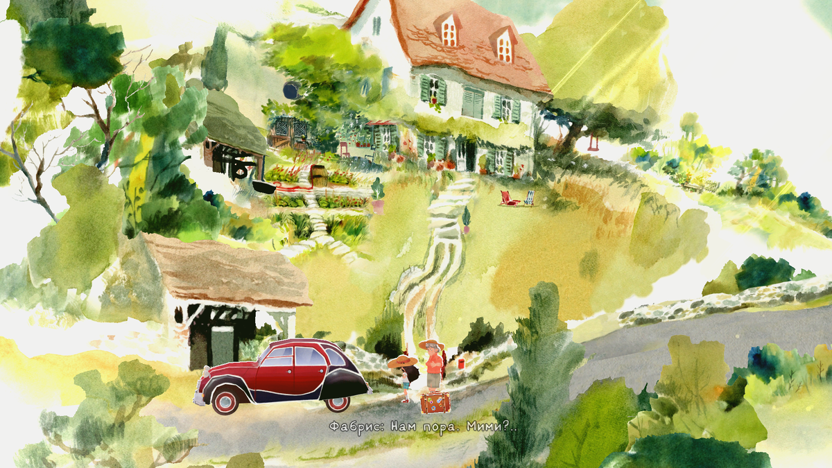 Скриншот из игры "Dordogne"