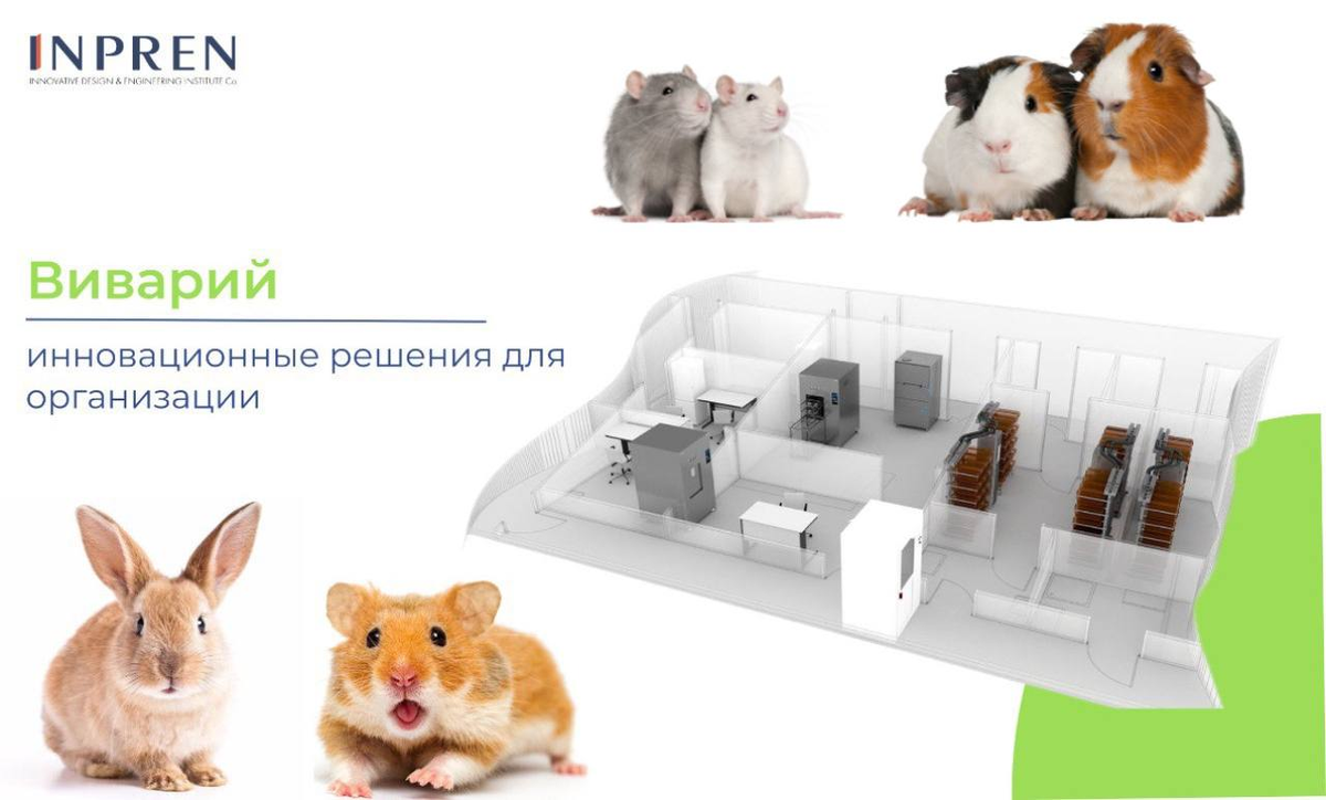 Виварий - инновационные решения для организации экспериментально-биологических клиник (вивариев) и лабораторий.