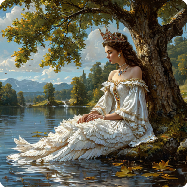 Сказка о царе Салтане. Рисунок Андреева М.