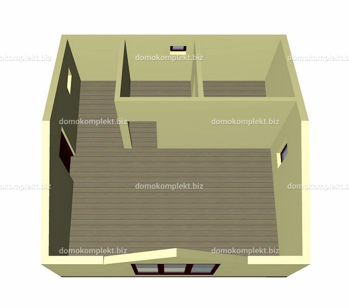 Визуализация дома "Астра"