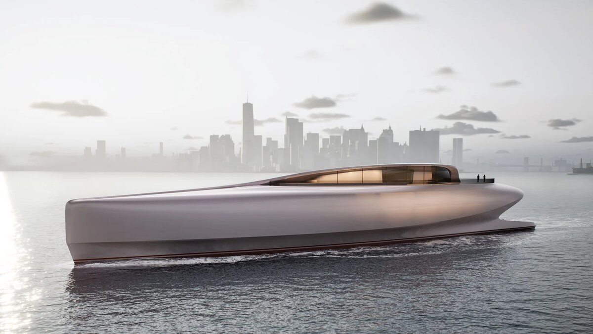 Проект 101-метровой яхты Lily от голландской верфи Oceanco