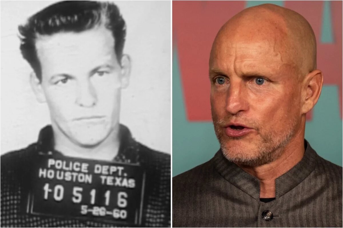    Чарльз Харрельсон (слева) — американский наёмный убийца, осуждённый на два пожизненных заключения по обвинению в убийстве федерального судьи Джонатана Вуда. Отец голливудского актёра Вуди Харрельсона (справа).