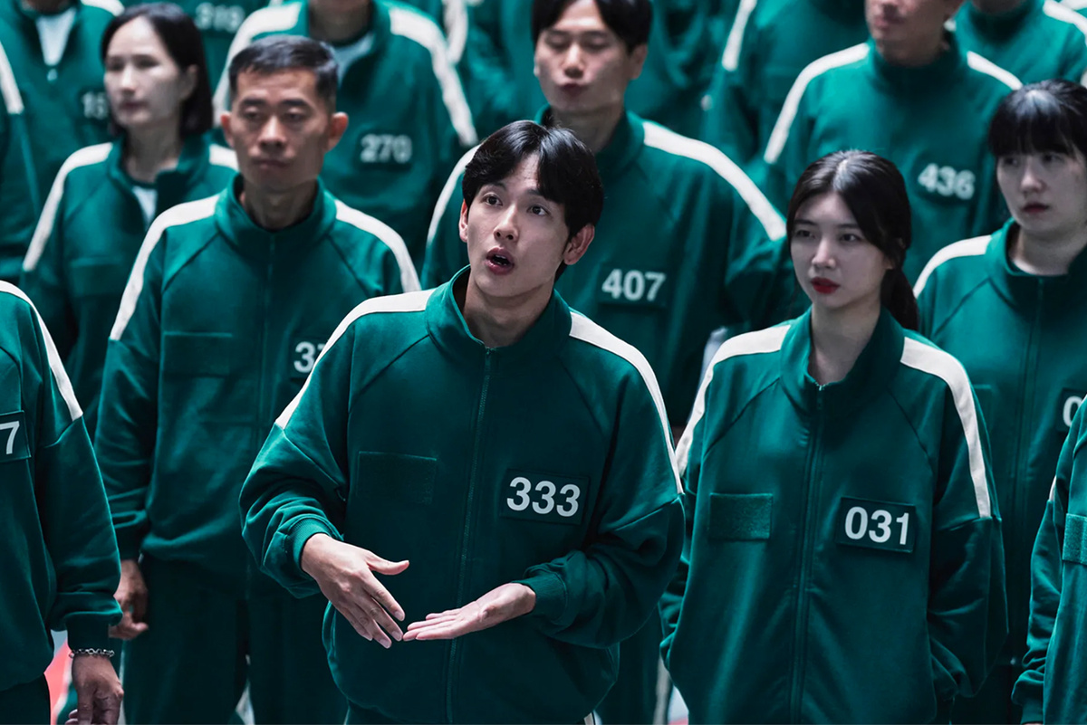    Кадр из сериала «Игра в кальмара»