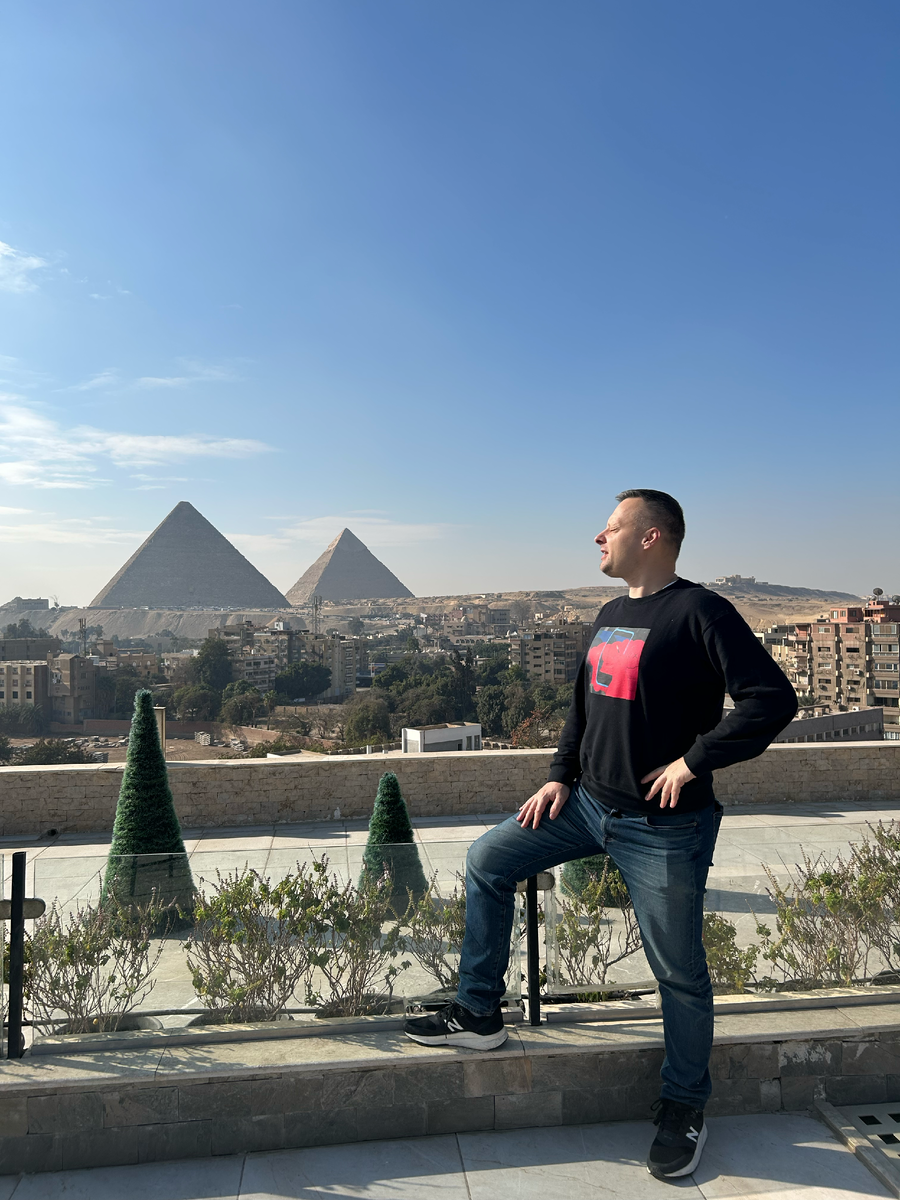 Вид со столовки отельной