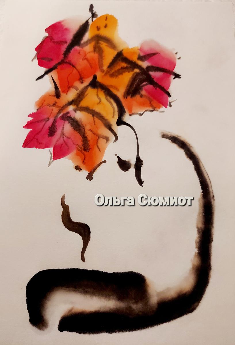 Кошку видите? Здравствуйте! ㊙️ Меня зовут Ольга Сюмиот, и я автор публикуемых здесь рисунков и рассказов. Увлекаюсь рисованием в японской технике суми-э. Подробности об этом – в закрепленных сообщениях. Главные герои канала – Сюмикотики, в отдельной подборке. Эта кошка из двенадцатой пары Сюмикотиков. Рада всем гостям и подписчикам. 💯