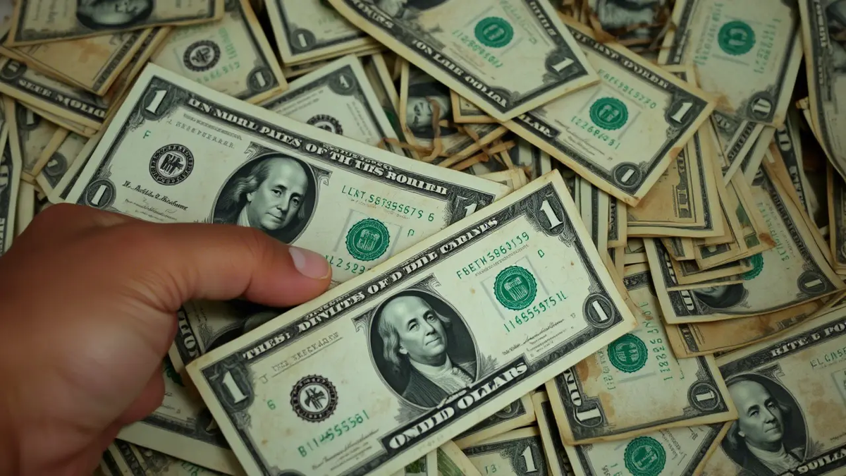 Может ли банк отказать в приёме старых долларов? Фото: нейросеть  