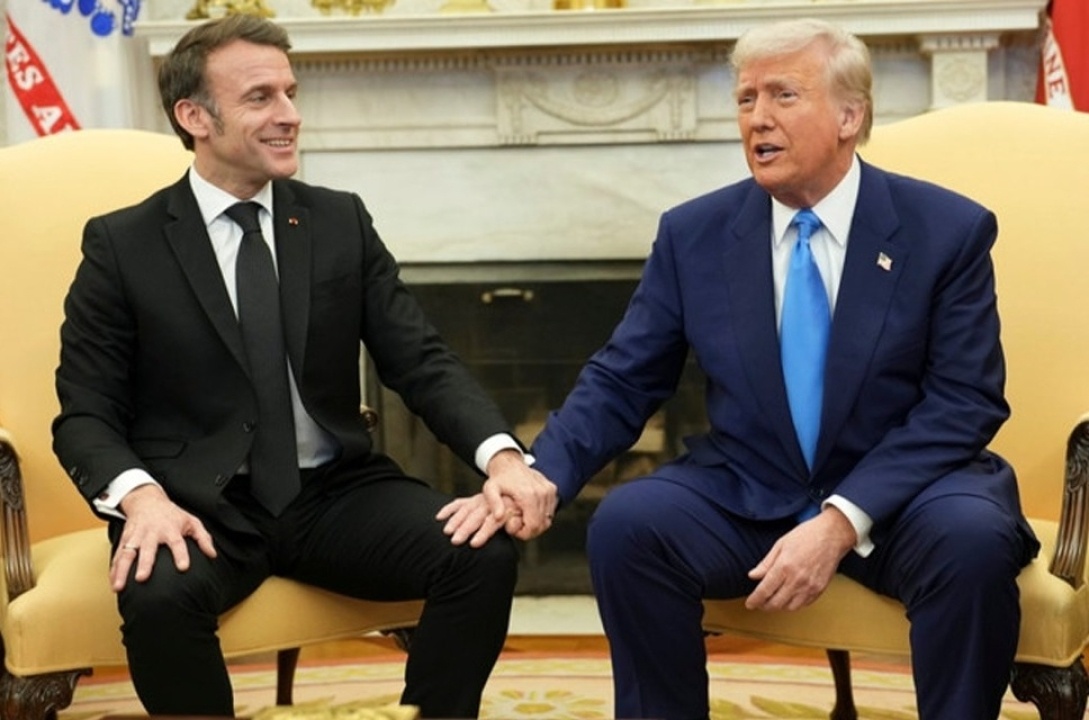    WSJ: Макрон надавил на Трампа, чтобы он предоставил поддержку военным на Украине