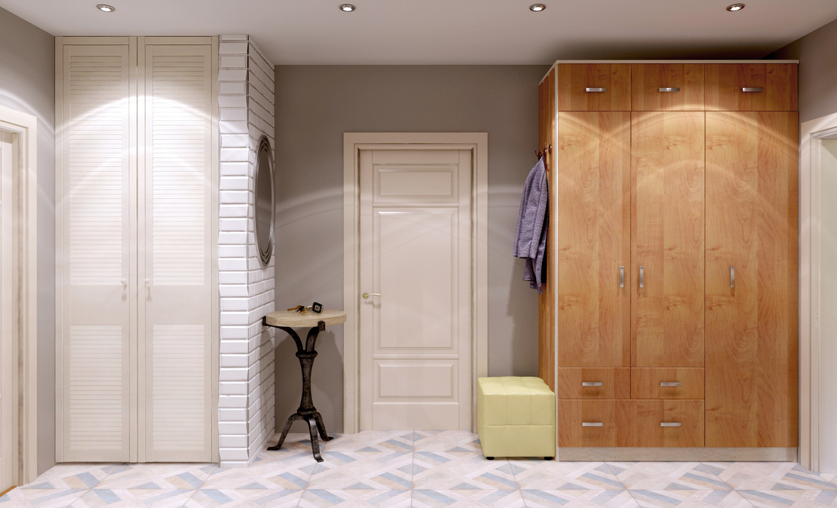 Весь сыр бор из за цвета в холле.