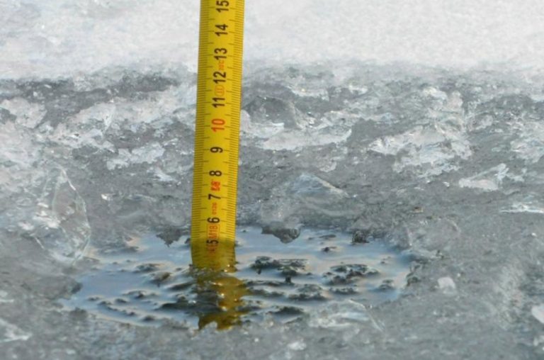    Лёд на водоёмах Оренбуржья стал толще за минувшие пять дней Оренбуржье