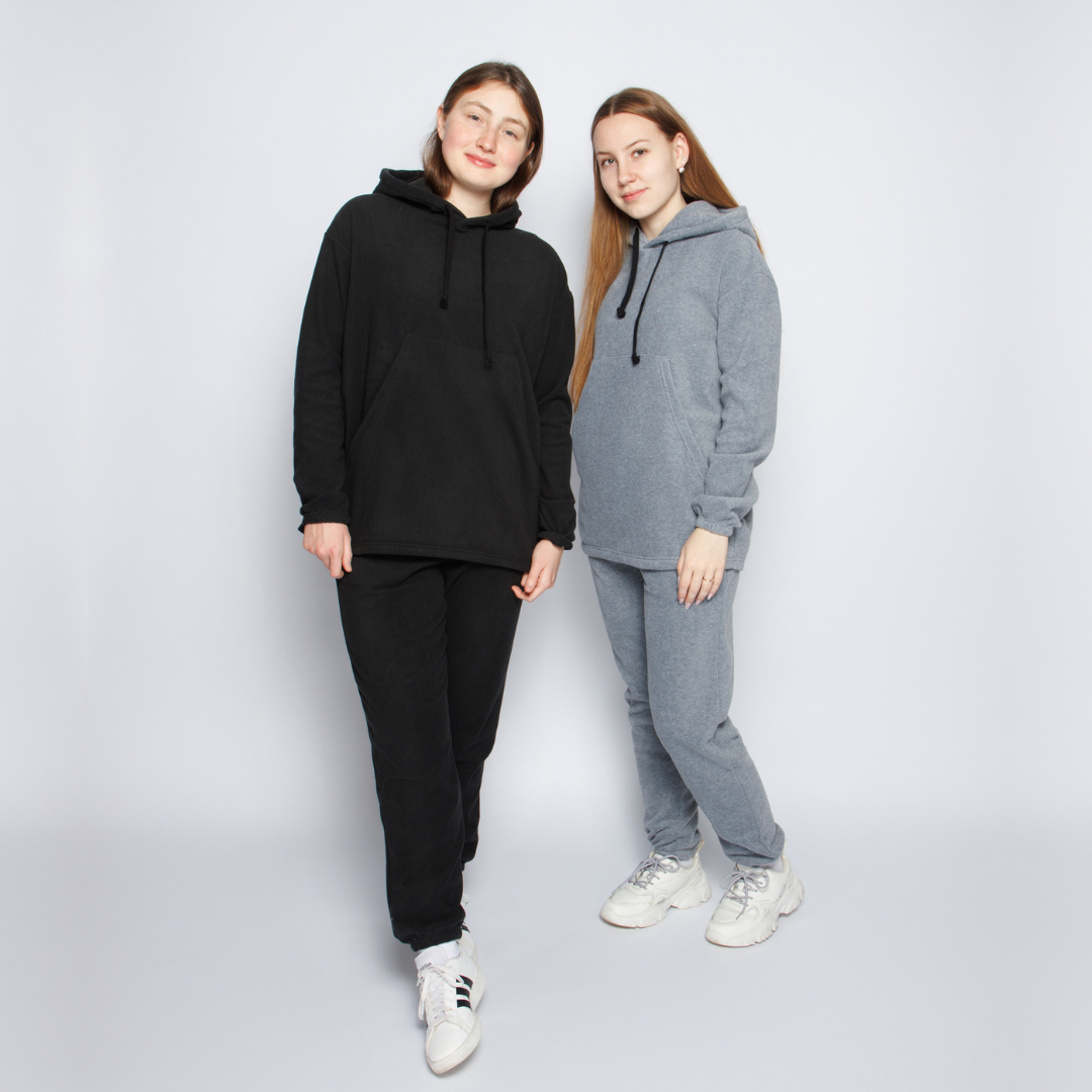 Брюки из флиса серые WB: 197759547, OZON: 1412477218