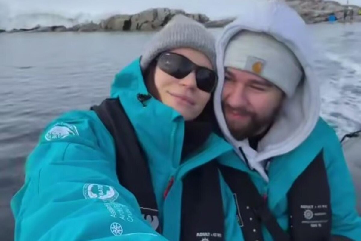    Ида Галич и Олег Ледвич Соцсети