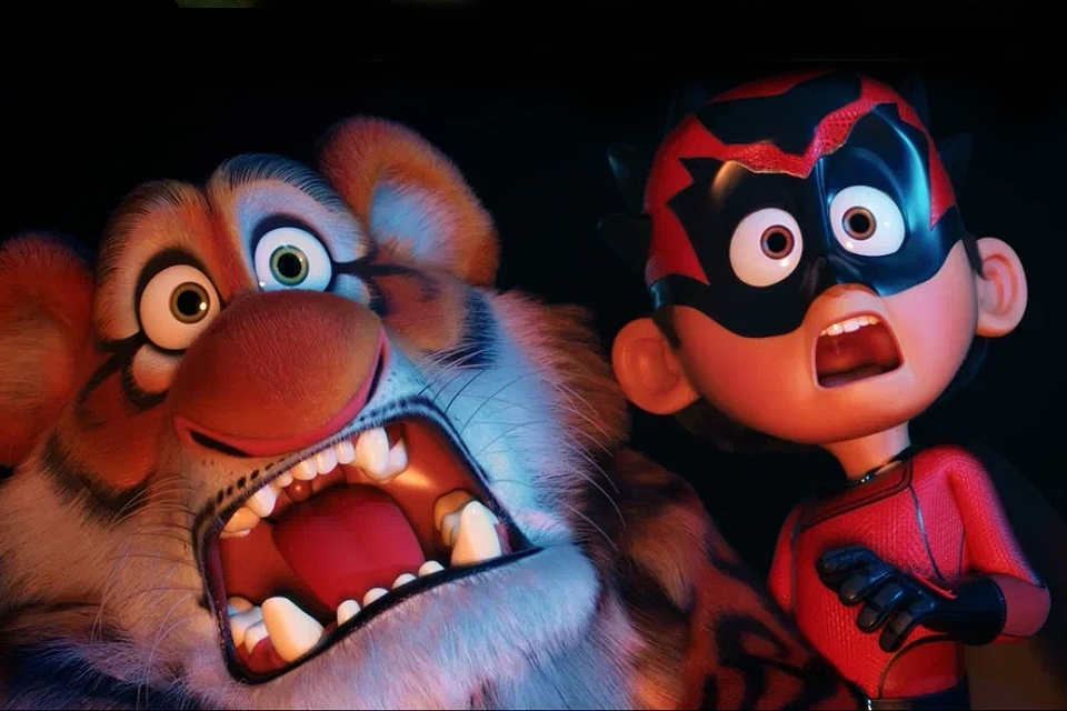 Кадр из мультфильма «Баг Бой – супергерой джунглей»