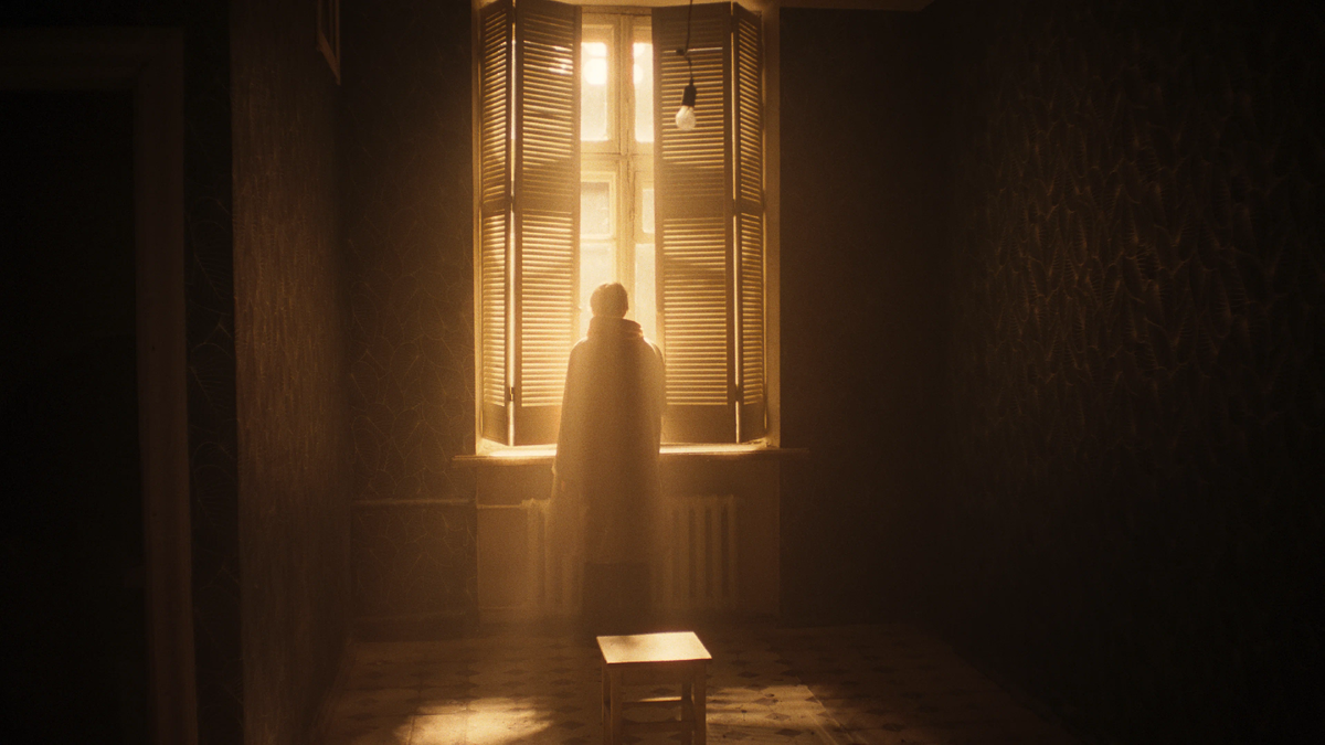 Кадр из сериала. В «волшебном» мире Достоевского прощение и спасение возможно через раскаяние и веру. Сериал идёт по другому пути.