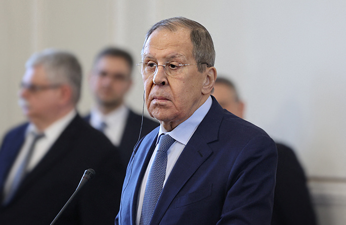    Министр иностранных дел России Сергей Лавров.Majid Asgaripour/WANA/Reuters