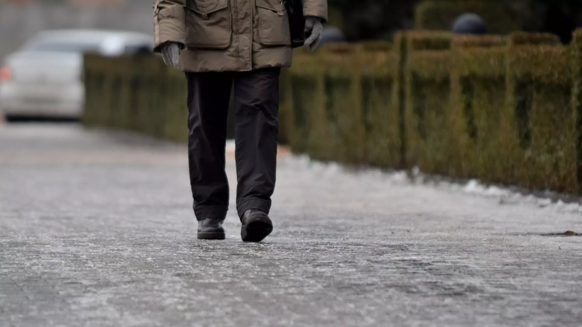 Фото: 1MI. Тротуар зимой
