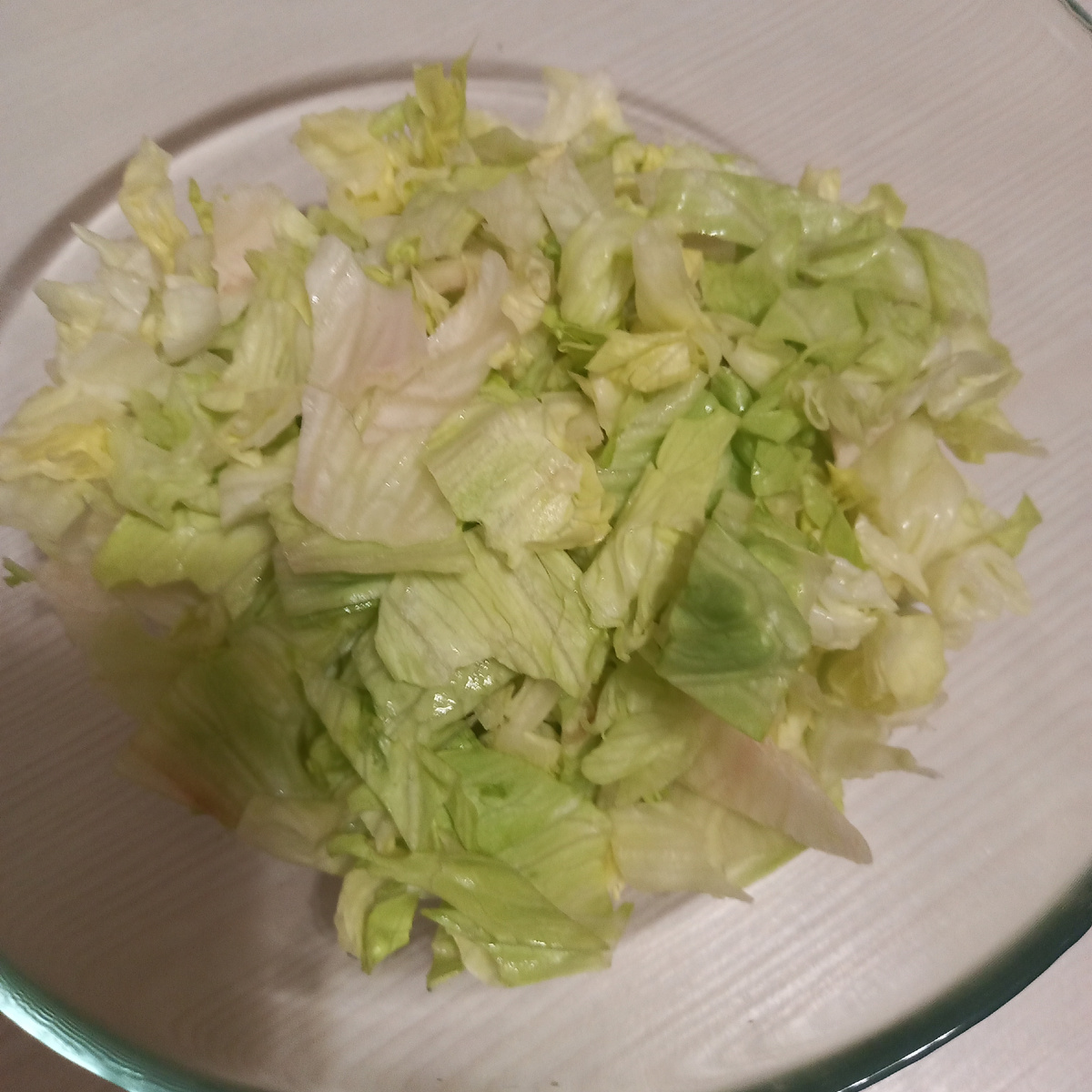 У меня салат Айсберг