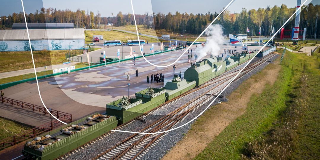 Бронепоезда Великой Отечественной