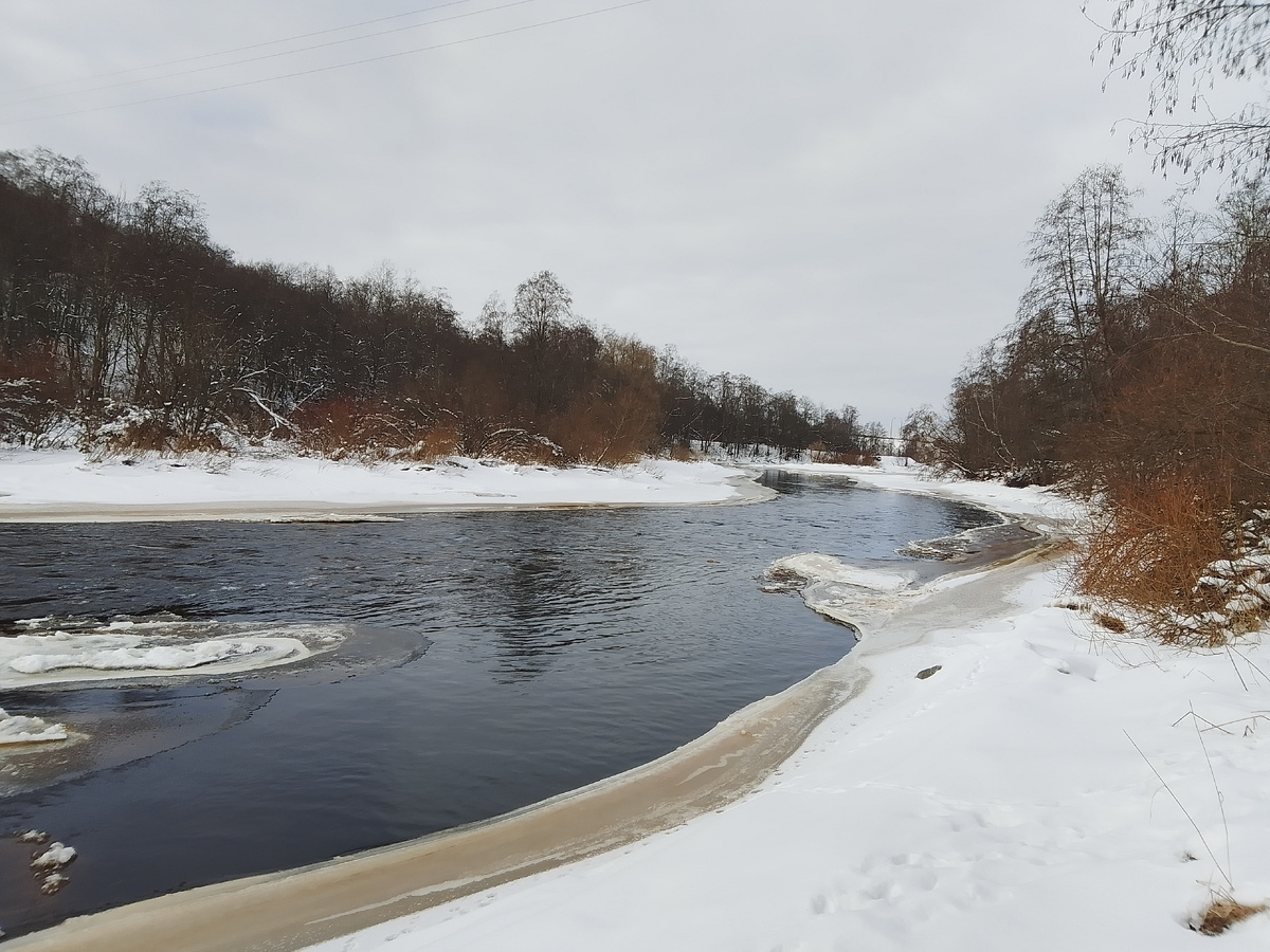 Река Тосна в черте Ульяновки