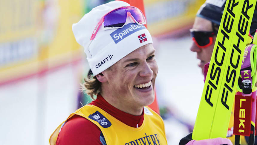 Йоханнес Клэбо – главная звезда чемпионата мира в мужских гонках (Paul Brechu/Agence Zoom/Getty Images)