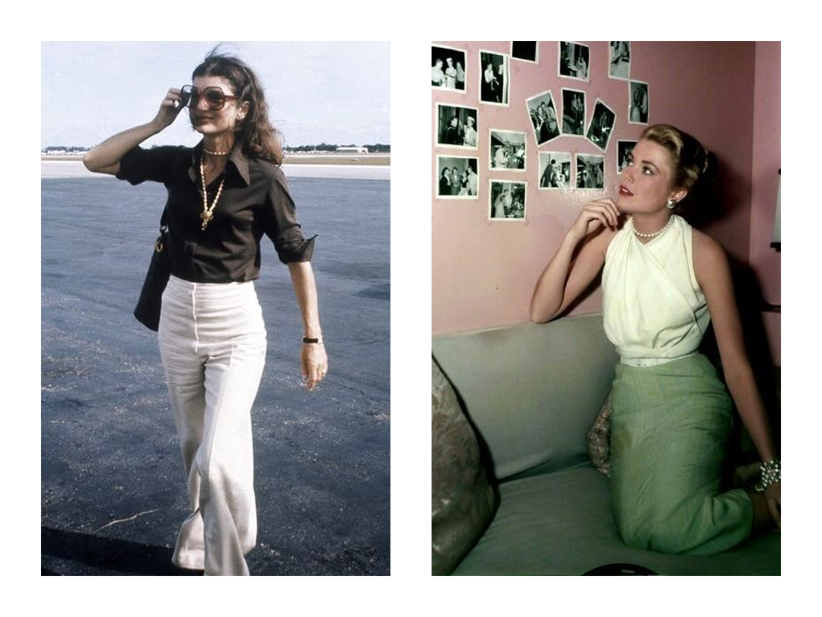 Стиль Lady Like в образах Жаклин Кеннеди, Грейс Келли, Одри Хепберн.