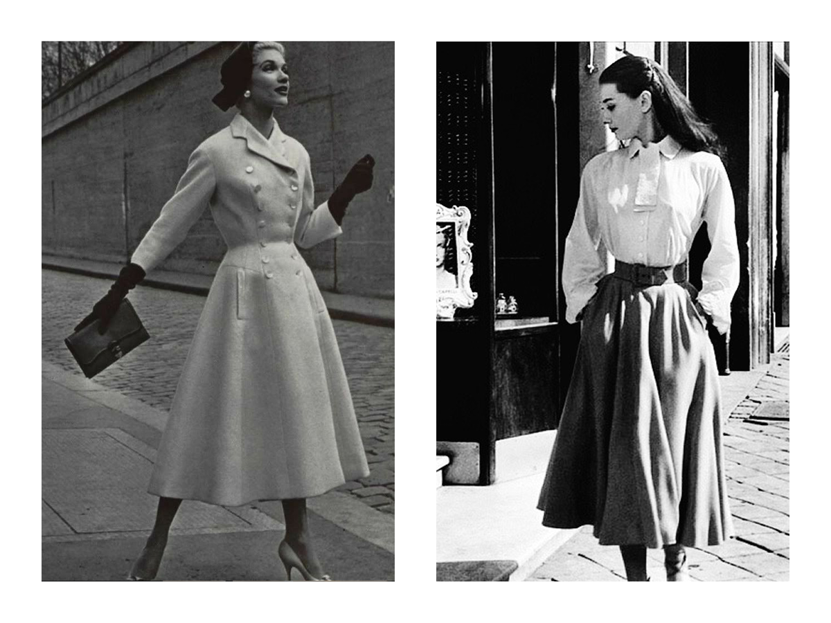 Стиль Lady Like в образах Жаклин Кеннеди, Грейс Келли, Одри Хепберн.