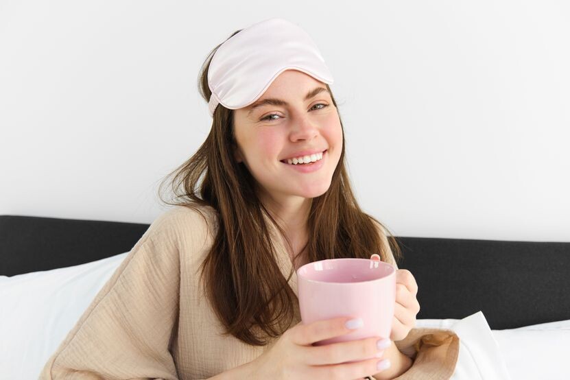  Не пейте кофе после 14:00, а алкоголь — за 3 часа до сна. Замените их травяным чаем или водой