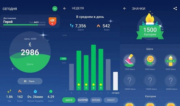    Приложения подсчитают шаги и калории без смарт-часов. Источник: Google Play