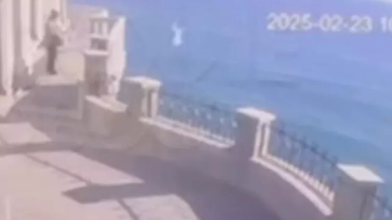 Стоп-кадр видео с камеры видеонаблюдения. Источник: РИА