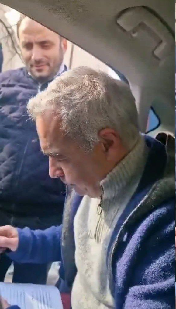 Кадры задержания Джеорджеску