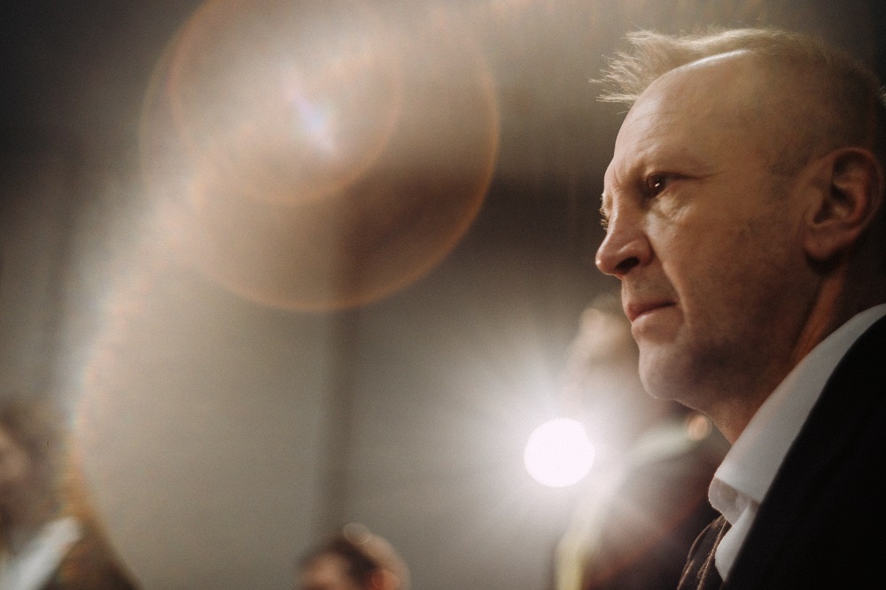 На репетиции