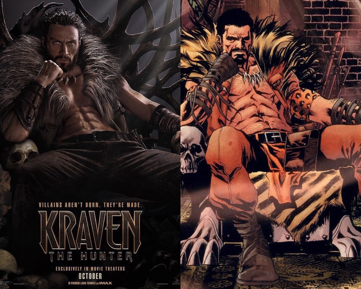 кино вс комикс