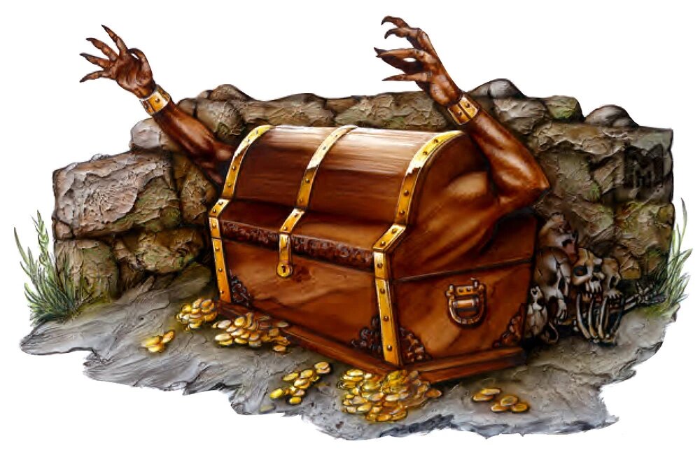 Изображение мимика из Monster Manual 3-й редакции