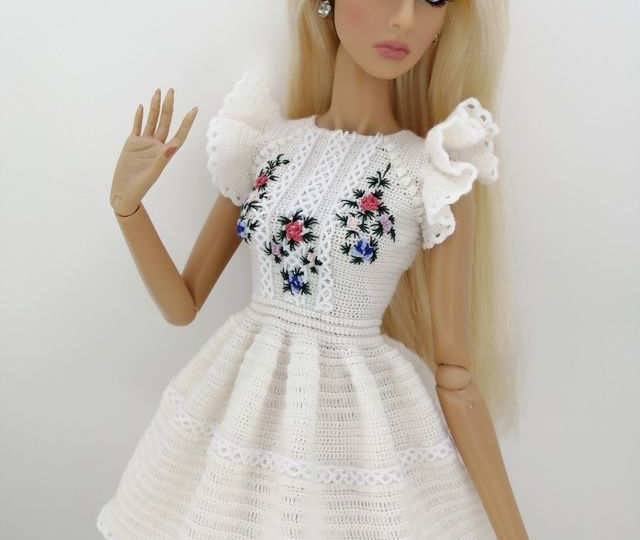 Вязание крючком для Барби.