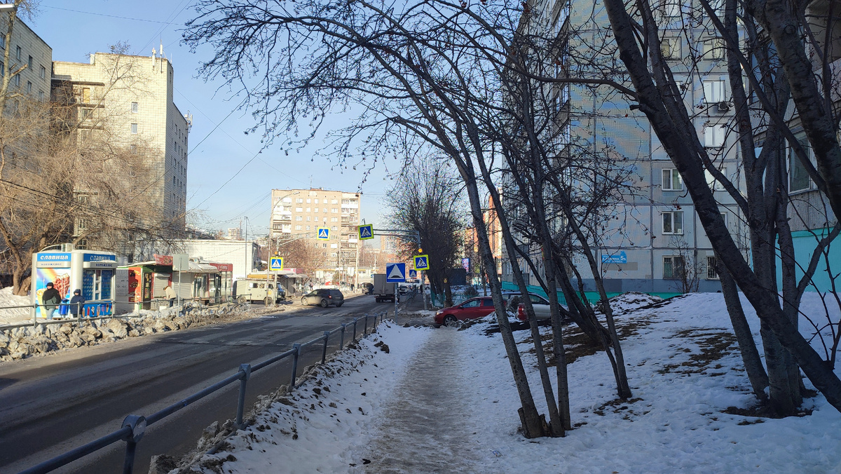 Солнечное утро, г. Новосибирск