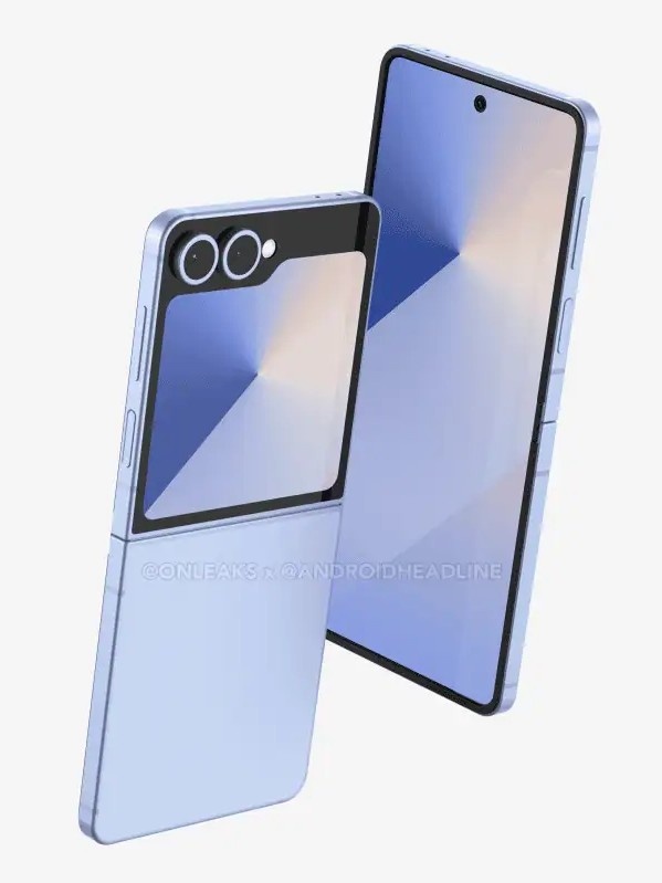    Samsung Galaxy Z Flip7 показали на первых рендерах