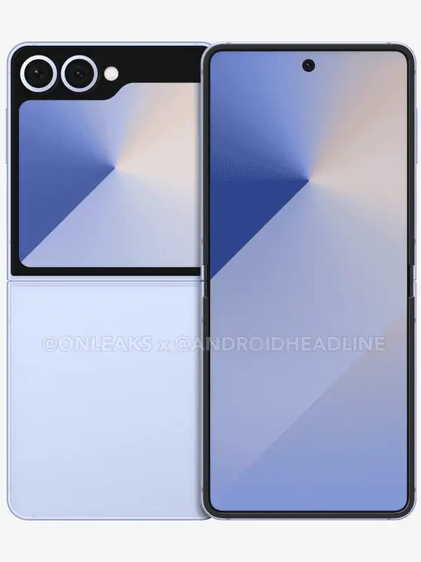    Samsung Galaxy Z Flip7 показали на первых рендерах