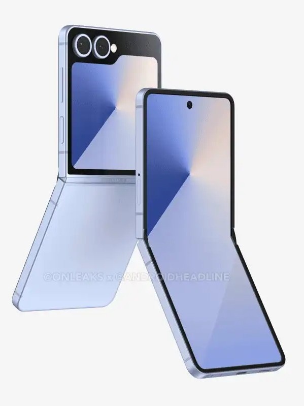    Samsung Galaxy Z Flip7 показали на первых рендерах