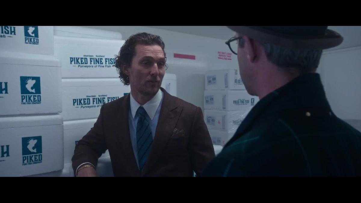 Кадр из фильма "Джентльмены". Здесь и дальше скриншоты автора.