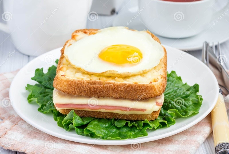 Сэндвич Крок-мадам  