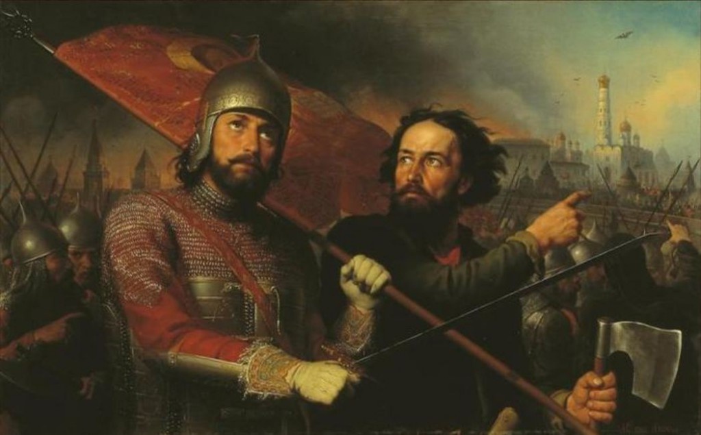 Скотти М.И. Минин и Пожарский. 1850. Нижегородский художественный музей