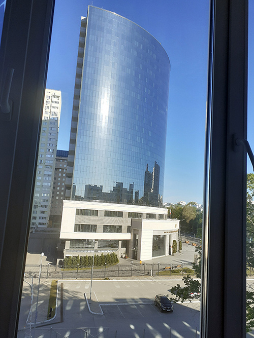 Вид из окна