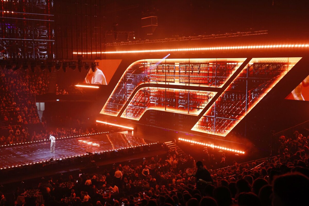 Арена O2 перед началом презентации