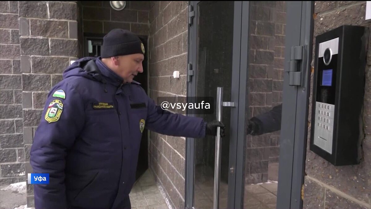    В Уфе в тестовом режиме запустили систему оповещения об атаке беспилотников через домофоны