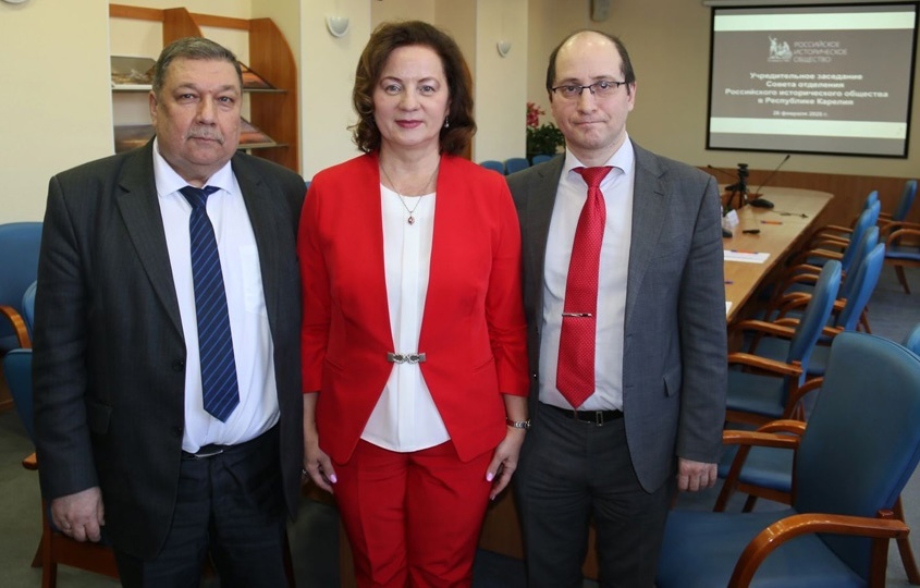 Сергей Веригин, Ирина Суворова и Руслан Гагкуев (слева-направо).